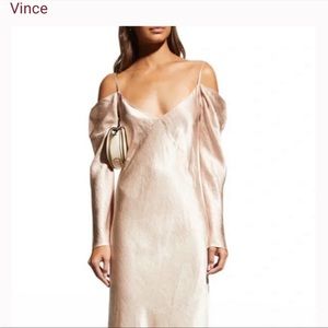 Vince Satin Dress